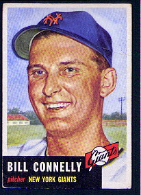 1953 Topps      126     Bill Connelly  RC